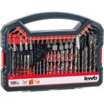 KWB 49109110 101 Parça Matkap Uçu ve Bits Seti - Altın
