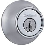 Kwikset 660 26D SMT SCAL SCS Tek Silindirli Kilit Cıvatası Akıllı Anahtar, Saten Krom