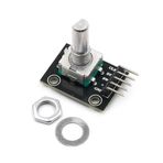 KY-040 Rotary Encoder Modül 20 Pals Pwm 360 Derece Döner Butonlu Dijital Potansiyometre Menu Motor Hız Ayar Kontrol Güç Kaynağı Otomasyon Medikal