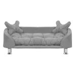 Kybele Global Orta ve Büyük Irk Köpek Yatağı 100 x 60 cm - Gri