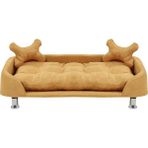 Kybele Global Orta Ve Büyük Irk Köpek Yatağı 120 x 80 cm - Sarı