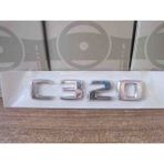 Kyburg Mercedes C320 Yazı Düz Model - 30x10x0,5 - Krom