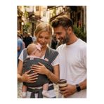 KYCBABY Ergonomik Bebek Taşıma Şalı Esnek Bebek Sling Kanguru %100 Pamuk Yenidoğan Uyumlu