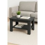 Kydonia Home Dikdörtgen Raflı Orta Sehpa 50X80 cm - Antrasit