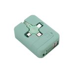 Kylewo Çoklu USB kablosu, evrensel şarj kablosu, 1 m, naylon, hızlı 3'ü 1 arada çoklu şarj kablosu, + Micro + Type-C cep telefonları, tabletler için uyumlu
