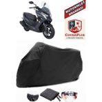 Kymco Dink R 150 Branda Siyah Motosiket Brandası Motor Örtüsü Çadır Su Geçirmez Motosiklet Kılıfı Motor Brandası,lastikli,taşıma Torbalı - Arka Çanta UYUMSUZ