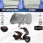 Kymco Downtown 250i Motosiklet Brandası Çanta Topcase Uyumlu Motor Branda