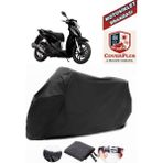 Kymco People S 150I Branda Siyah Motosiket Brandası Motor Örtüsü Çadır Su Geçirmez Motosiklet Kılıfı Motor Brandası,lastikli,taşıma Torbalı - Arka Çanta UYUMSUZ