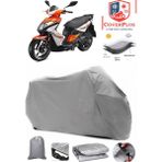 Kymco Super 8 125 Gri Motorsiket Brandası Motor Örtüsü Çadır Su Geçirmez Motosiklet Kılıfı Motor Brandası - Gri- Arka Çanta UYUMSUZ