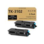 KYOCERA TK3100 TK-3102 for ECOSYS M3040idn M3540idn FS-2100DN FS-2100D Printers 13,000 Pages 2 Pack YADE403021