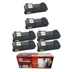 Kyocera TK350 5 + 1 Ekonomik Paket Garantili Uyumlu Drum Ünitesi Fs3040 3140 3540 3640 Muadil Toner