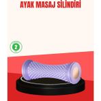 Kyops Ayak Masaj Silindiri Derin Doku Masajı Kirpi Topu Akupunktur Etkili - Lisinya
