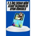 Kyops Çocuklara Özel 4K Hd Retro Oyun Konsol El Atari Taşınabilir 500 Oyunlu ( Lisinya )