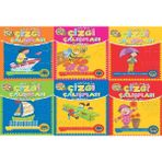 Kyops Sevimli Çizgi Çalışması (6 Kitap Set)