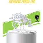 Kyops Solar Bahçe Lambası 100 LED Hareket Sensörlü Güneş Enerjili Aydınlatma ( Lisinya )