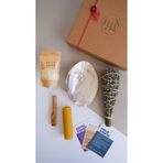 Kyphi Natural Macabeli Enerji Seti-Lavanta Demet Tütsü, Deniz Kabuğu, Palo Santo, Balmumu, Tütsü Kumu