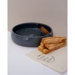 Kyphi Natural Siva El Yapımı Seramik Tütsülük ve 40GR Palo Santo Ağaç Tütsü - Renkli - 1 Adet