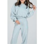 Kyron KIZ ÇOCUK PEMBE PASADENA BASKILI EŞOFMAN TAKIMI -RAHAT VE ŞIK SWEATSHİRT&JOGGER PANTOLON