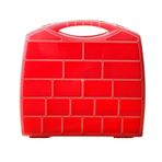 Kyrotech 20 Bölmeli Organizer, Küçük Parçalar Saklama Kutusu, Şeffaf Plastik Alet Düzenleyici Saklama Kutusu Vidalar, Cıvatalar, Çiviler, Boncuk için Avandanlık Kırmızı