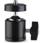 Kyrotech 360° Döner Mafsallı Vida Adaptörü – 1/4" Bağlantı Uyumlu Tripod ve Monopod Aksesuarı, Kamer