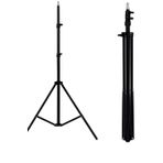 Kyrotech Alüminyum Alaşımlı Işık Standı 2 Metre Ayarlanabilir Yaylı Yastıklı Fotoğraf Tripod Standları Fotoğraf Stüdyosu Flaşları, Halka Işık Standı, Fotoğraf Ekipmanları Flash Standı Ring light Tripodu