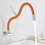 Kyrotech Esnek Musluk Uzatma Borusu – 30 cm | 360° Döner Başlıklı, Köpük Filtresi, Su Sıçratmaz | Kolay Kurulum | Mutfak, Banyo ve Duvar Muslukları için Uyumlu | Yumuşak ve Dayanıklı Plastik