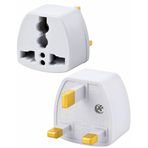 Kyrotech Tip G, İngiliz Adaptör Fişi, Hindistan, İngiltere, Dubai, Hong Kong, İrlanda, Singapur, Kıbrıs, Hac, Umre Uyumlu, 2 ve 3 Uçlu Seyahat Fiş Çevirici Dönüştürücü Priz, Uluslararası Güç Adaptörü
