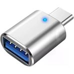 Kyrotech USB C - USB Adaptörü, USB Type C - USB 3.0 Adaptörü, Led Göstergeli, Dizüstü Bilgisayar, Monitör ve Diğer Type C Cihazlarla Uyumlu