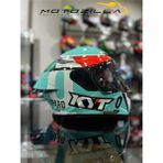 KYT Tt-Revo Leopard Trıcolor Kapalı Kask (Şeffaf Vizörlü Gönderilmektedir) - Turkuaz
