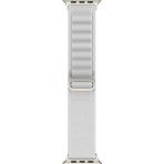 Kyver Apple Watch Seri 11 / 10 46MM, Seri 9/8/7/6/SE 3 Spor Loop Kordon 45MM 44MM 42MM Uyumlu - Beyaz