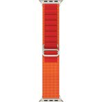 Kyver Apple Watch Seri 11 / 10 46MM, Seri 9/8/7/6/SE 3, Spor Loop Kordon 45MM 44MM 42MM Uyumlu - Turuncu - Kırmızı