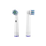 Kyver Cross Action 8'li Oral-B Uyumlu Dış Fırçası Yedek Başlığı