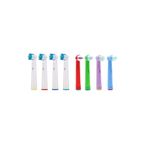 Kyver Oral-B Uyumlu Diş Fırçası Yedek Başlığı (4 + 4) Aile Paketi