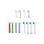 Kyver Oral B Uyumlu Diş Fırçası Yedek Başlığı 4 Yetişkin + 4 Çocuk + 4'lü Koruyucu Kapak Set