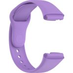 Kyver Redmi Mi Watch 3 Active ile Uyumlu Silikon Kordon - Lila