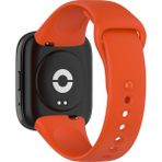 Kyver Redmi Mi Watch 3 Active ile Uyumlu Silikon Kordon - Turuncu