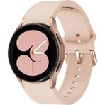 Kyver Samsung Galaxy Watch 7/ 6 / 5 / 4, Active2 44MM, Amazfit Gts, Gts 2 42MM Uyumlu Silikon Kordon 20MM - Pembe