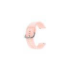 Kyver Samsung Galaxy Watch Active2 44mm Uyumlu 20mm Silikon Kordon Açık Pembe