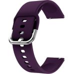 Kyver Silikon 22MM Spor Kordon, Uyumlu Modeller Xiaomi Redmi Watch 5 Active / Watch 5 Lite - Mor