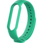 Kyver Xiaomi Mi Band 5 ve 6 Akıllı Bileklik Silikon Kordon Kayış Turkuaz