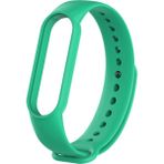 Kyver Xiaomi Mi Band 6 Akıllı Bileklik Uyumlu Silikon Kordon Kayış Turkuaz