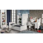 Kzn Home Snow Country Tarzı Çocuk Odası Takımı - 4 Parçalı Ve Tamamı 1. Kalite Mdf Beyaz