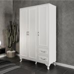 Kznmob Home Kartopu 3 Kapakli 2 Cekmeceli Country Gardirop - Tamami 1. Kalite Mdf