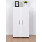 KZY 110 Cm Çocuk Dolabı Elbise Dolabı Kazak Dolabı Gömlek Dolabı Beyaz