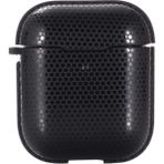 Kzy Apple Airpods Uyumlu Bal Peteği Tasarımlı Kılıf - Siyah