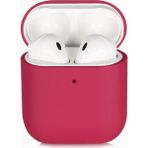 Kzy Apple Airpods Uyumlu Ince ve Esnek Yapılı Kılıf - Pembe