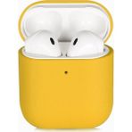 Kzy Apple Airpods Uyumlu Ince ve Esnek Yapılı Kılıf - Sarı