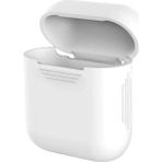 Kzy Apple Airpods Uyumlu Ince ve Esnek Yapılı Silikon Kılıf - Beyaz