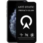 Kzy Apple iPhone 11 Pro Tam Kaplayan Anti Statik Görünmez Safir Ekran Koruyucu Hayalet Cam - Saydam