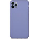 KZY Apple iPhone 11 Promax Kılıf Kamera Korumalı Premier Silikon Kapak Lila